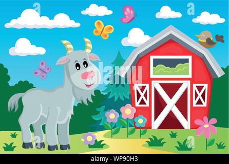 Farm topic image 6 Stock Vector
