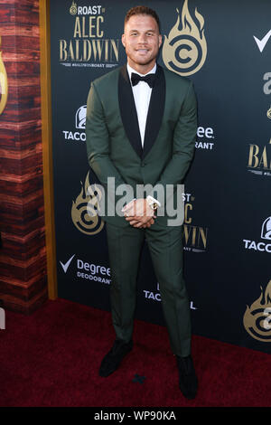 Beverly Hills, United States. 07th Sep, 2019. BEVERLY HILLS, LOS ANGELES, CALIFORNIA, USA - SEPTEMBER 07: American basketball player Blake Griffin arrives at the Comedy Central Roast Of Alec Baldwin held at the Saban Theatre on September 7, 2019 in Beverly Hills, Los Angeles, California, United States. (Photo by David Acosta/Image Press Agency) Credit: Image Press Agency/Alamy Live News Stock Photo