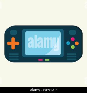 portable game video vector illustration symbol Stock Vector