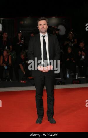 VENICE, ITALY - SEPTEMBER 02: David Michod attends 'The King' red carpet during the 76th Venice Film Festival at Sala Grande on September 02, 2019 in Stock Photo