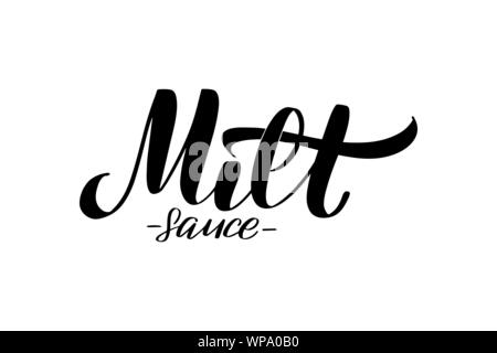 Inspirational handwritten brush lettering . Vector calligraphy illustration  Stock Vector