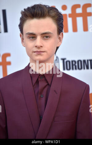 Toronto, Canada. 08th Sep, 2019. Jaeden Martell arrives for the world premiere of 'Knives Out' at the Princess of Wales Theatre during the Toronto International Film Festival in Toronto, Canada on Saturday, September 7, 2019. Photo by Chris Chew/UPI Credit: UPI/Alamy Live News Stock Photo