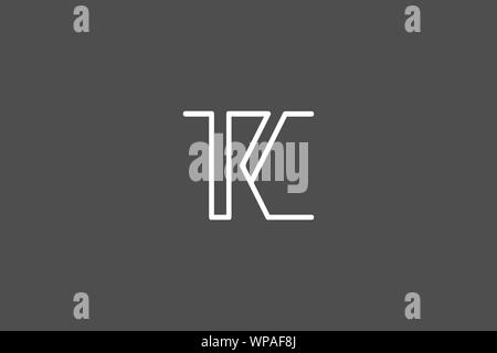 Creative Innovative Initial Letter logo TC CT. Minimal luxury Monogram. Professional initial design. Premium Business typeface. Alphabet symbol. Stock Vector