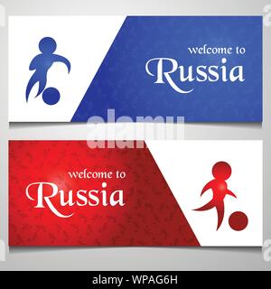 shoot football banner,silhouette design Stock Vector