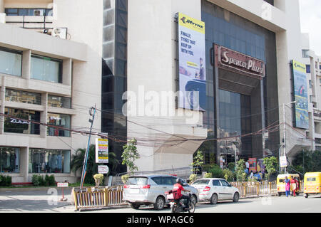 Spencer Plaza shopping mall in Chennai, TamilNadu, India Stock Photo