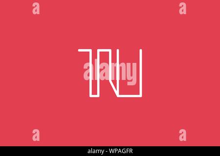 Creative Innovative Initial Letter logo TU UT. Minimal luxury Monogram. Professional initial design. Premium Business typeface. Alphabet symbol. Stock Vector
