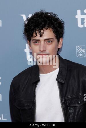 Toronto, ON. 8th Sep, 2019. Aneurin Barnard at the press conference for THE GOLDFINCH Press Conference at Toronto International Film Festival 2019, The Gallery, Toronto, ON September 8, 2019. Credit: JA/Everett Collection/Alamy Live News Stock Photo