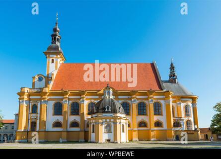 St. Mary's Assumption Monastery, Neuzelle Monastery, Lower Lusatia, Brandenburg, Germany Stock Photo