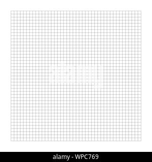 Criss-cross, bisect, crosshatch lines grid, mesh. Regular graph-paper, drafting paper pattern for plotting, measurement. Squared texture. Cellular gui Stock Vector