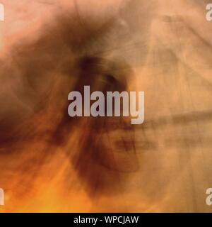 Abstract liquid glowing background Stock Photo