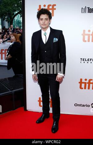 Toronto, ON. 8th Sep, 2019. Aneurin Barnard at arrivals for THE GOLDFINCH Premiere at Toronto International Film Festival 2019, Roy Thomson Hall, Toronto, ON September 8, 2019. Credit: JA/Everett Collection/Alamy Live News Stock Photo