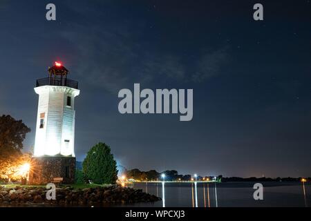 Fond du Lac Wisconsin Lighthouse Stock Photo