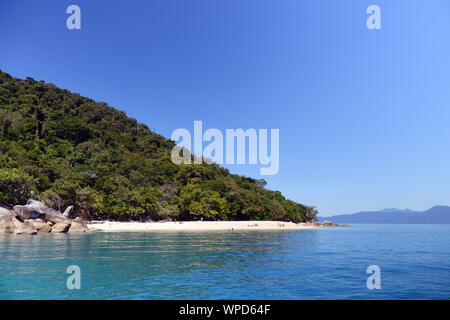 Nudey Beach, Fitzroy Island, Great Barrier Reef, near Cairns, Queensland, Australia. No MR Stock Photo