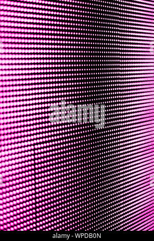 Background pink screen technology LED modern and beautiful. Stock Photo