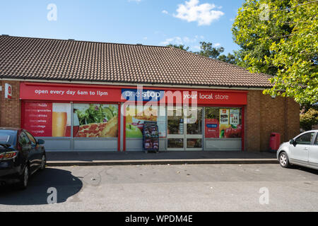 One Stop convenience shop or store in Bordon, Hampshire, UK Stock Photo