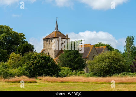 St Mary Magdalene Church in Ruckinge, Kent. Stock Photo