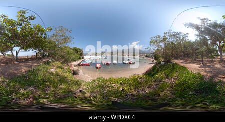 360 degree panoramic view of Stoupa Greece 360