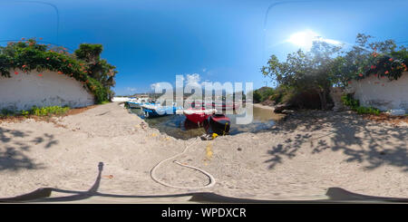 360 degree panoramic view of Stoupa Greece 360