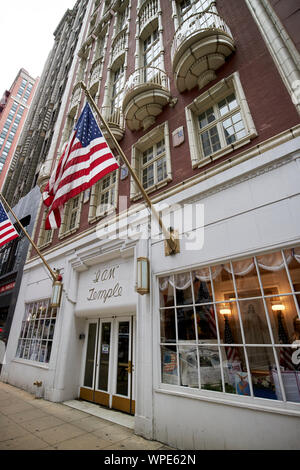 I AM temple building Chicago Illinois USA Stock Photo