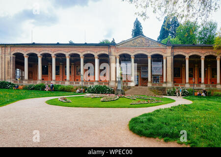 Trinkhalle pump house in Baden Baden in Germany Stock Photo