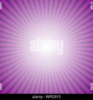 Geometric abstract ray burst background - gradient vector design with radial stripe rays Stock Vector