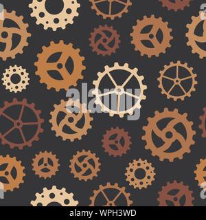 Variety Of Gears Stock Vector