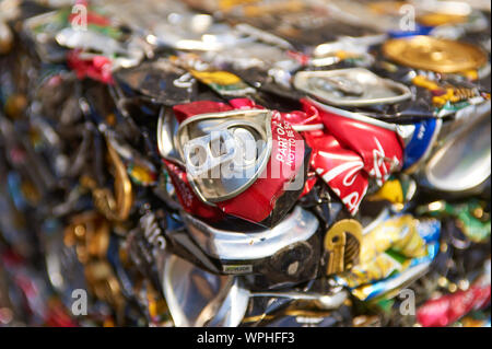 Compacted squares of recycling Stock Photo - Alamy