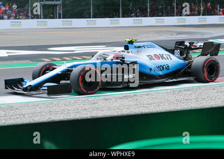 Monza, Italy. 09th Sep, 2019. 88 Robert Kubica (POL) Williams Racing Credit: Independent Photo Agency/Alamy Live News Stock Photo