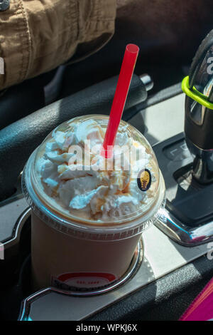 Scooters Coffee on the Go Stock Photo