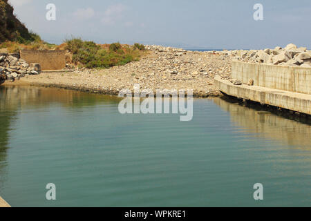 port of Pizzo,Calabria,Italy Stock Photo