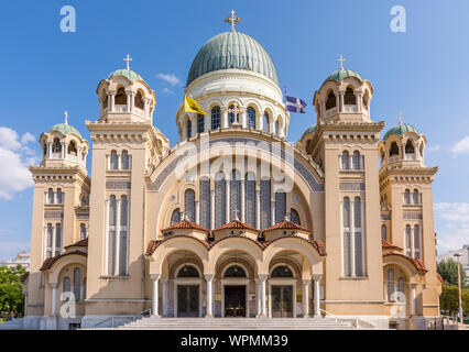 St Andrew's Cathedral, Patras.The biggest church in the Balkans. Stock Photo