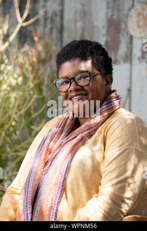 Attica Locke in Los Angeles Stock Photo