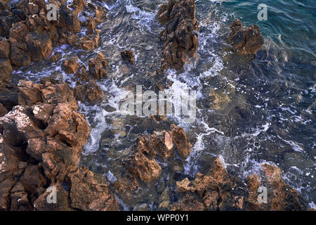 Shore in last light Stock Photo