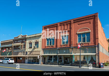 Washington, Palouse Region, Colfax, Historic Downtown, Main Street ...