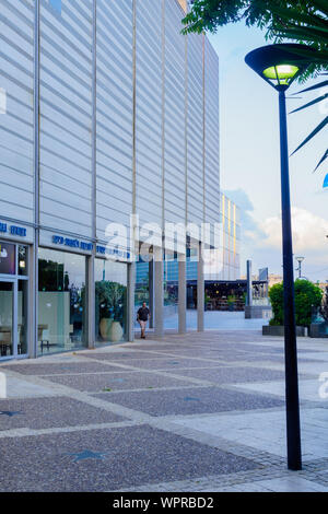 Haifa, Israel - September 05, 2019: Scene of the Merkaz HaCarmel (Carmel center) commercial center, with locals and visitors, in Haifa, Israel Stock Photo