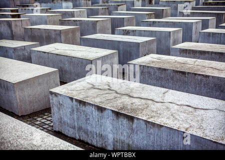 Memorial to the Murdered Jews in Germany Stock Photo