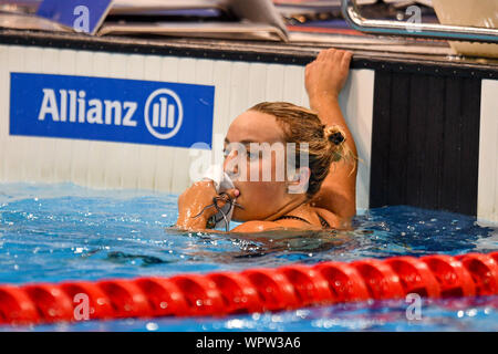 LONDON, UNITED KINGDOM. 09th Sep, 2019. during 2019 World Para Swimming Allianz Championships - Day 1 Finals at London Aquatics Centre on Monday, 09 September 2019. LONDON ENGLAND. Credit: Taka G Wu/Alamy Live News Stock Photo