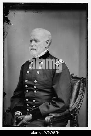 Portrait of Major General William S. Harney, a prominent military ...