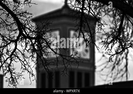 Old Main Building, West Texas A&M University, Canyon, Texas. Stock Photo