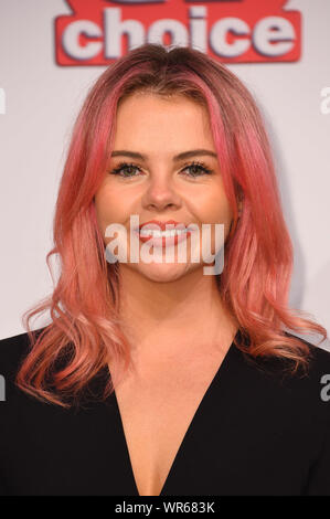 Saoirse-Monica Jackson attending the TV Choice Awards held at the