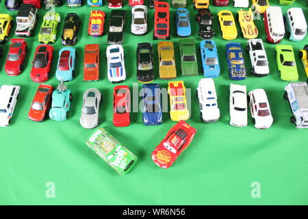 Hot wheels  toy cars Stock Photo