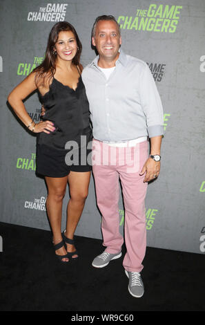 September 09, 2019 Bessy Gatto, Joe Gatto attend the premiere of The Game Changers at the Regal Battery Park in New York. September 09, 2019 Credit:RW/MediaPunch Stock Photo