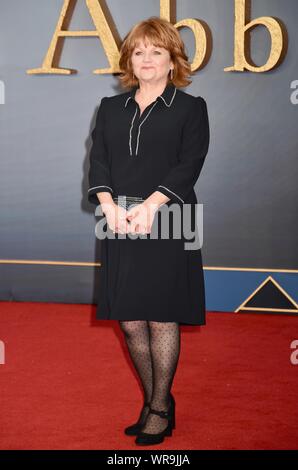 Lesley Nicol. 'Downton Abbey' World Premiere, Cineworld, Leicester Square, London. UK Stock Photo