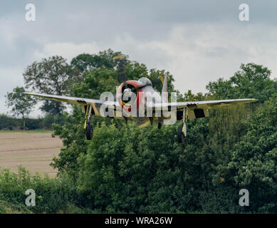 Republic P-47D Thunderbolt ‘549192 / F4-J’ “Nellie” Stock Photo