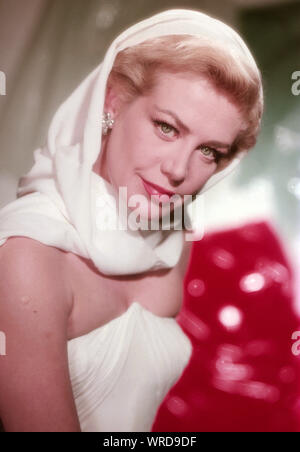 Hildegard Knef, deutsche Sängerin und Schauspielerin, Deutschland 1955. German chanson singer and actress Hildegard Knef, Germany 1955. Stock Photo