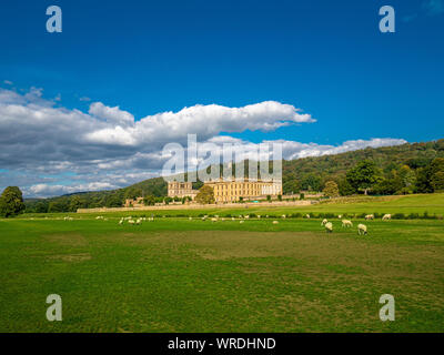 Chatsworth House, Derbyshire, UK Stock Photo