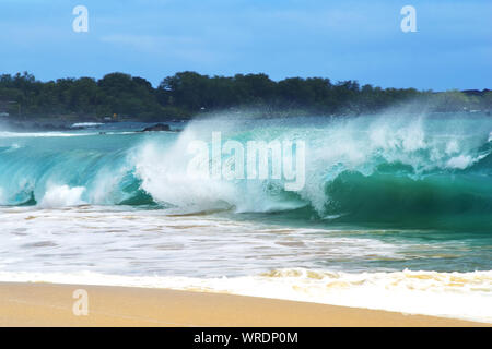 Makena Beach on Maui Stock Photo