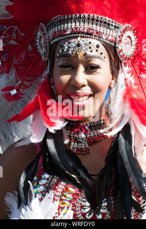 Hackney West Indian Carnival London Stock Photo