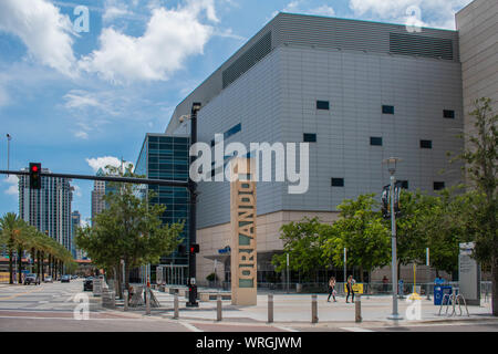 Orlando, Florida. August 17, 2019. at downtown area Stock Photo