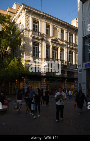 Ermou street, Athens Greece Stock Photo
